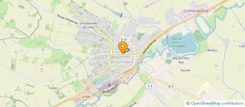 localisation de l'entreprise MONSIEUR GASPARD BONACHE  BEAUMONT-DE-LOMAGNE