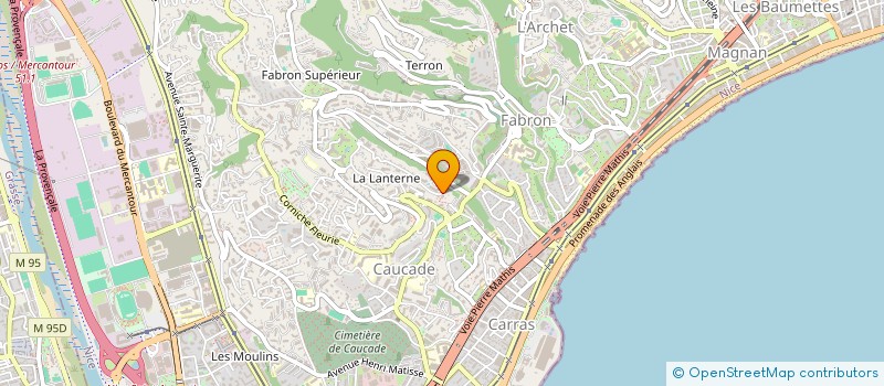 localisation de l'entreprise MONSIEUR GASPARD BRENIER à NICE