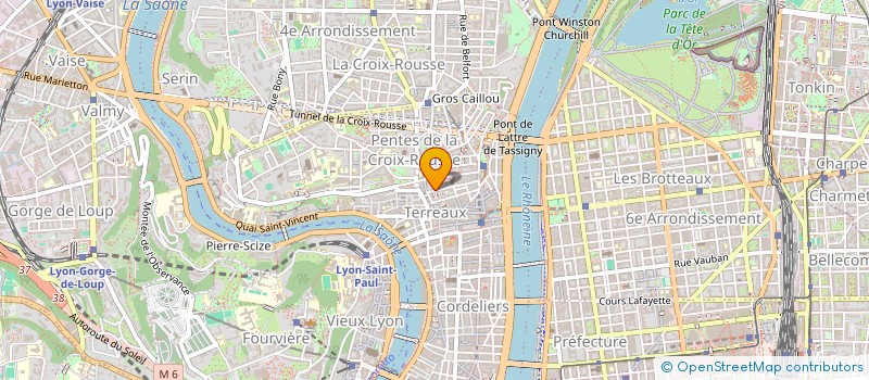 localisation de l'entreprise MONSIEUR GASPARD BRUNET à LYON