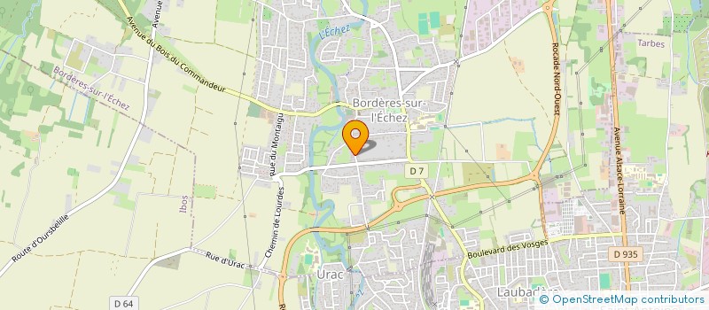 localisation de l'entreprise MONSIEUR GASPARD CHALIMBAUD  BORDERES-SUR-L'ECHEZ