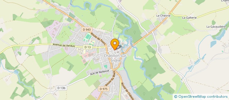 localisation de l'entreprise MONSIEUR GASPARD CHARRON à CHATILLON-SUR-INDRE