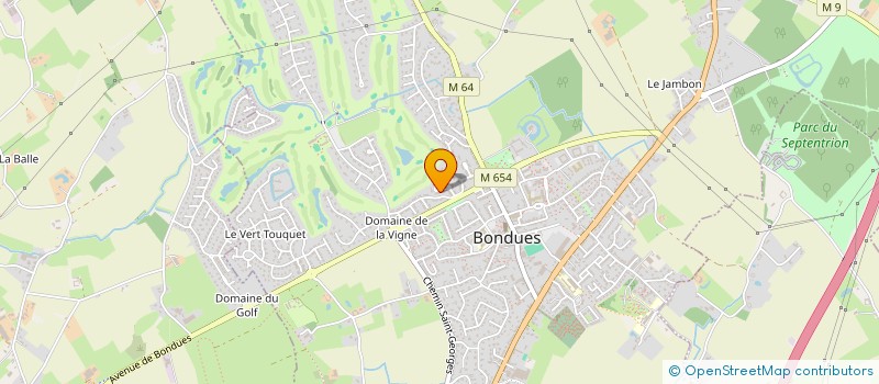 localisation de l'entreprise MONSIEUR GASPARD CHAUVEAU DE QUERCIZE  BONDUES