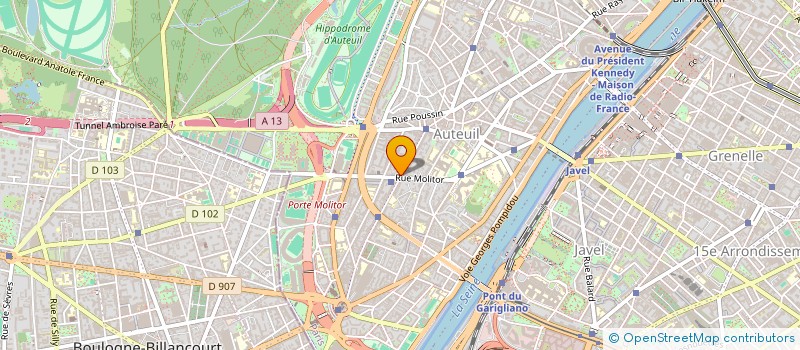 localisation de l'entreprise MONSIEUR GASPARD CHAVANE  PARIS