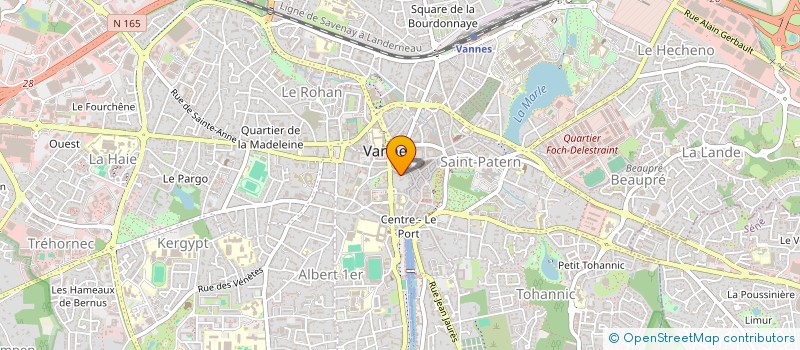 localisation de l'entreprise MONSIEUR GASPARD COSSE à VANNES