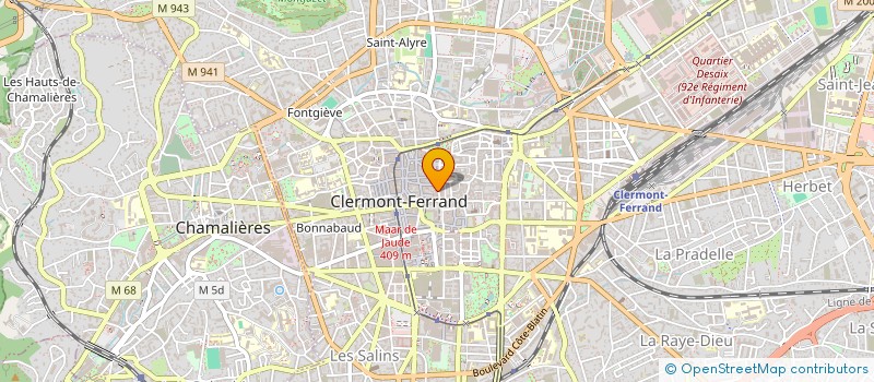 localisation de l'entreprise MONSIEUR GASPARD COUSIN  CLERMONT-FERRAND