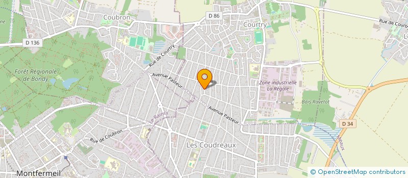 localisation de l'entreprise MONSIEUR GASPARD D OVIDIO à COURTRY