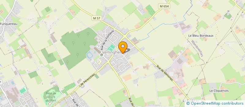 localisation de l'entreprise MONSIEUR GASPARD DELOBEL  VERLINGHEM