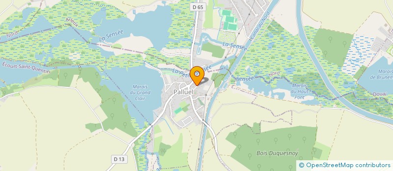 localisation de l'entreprise MONSIEUR GASPARD DOBOSZ  PALLUEL