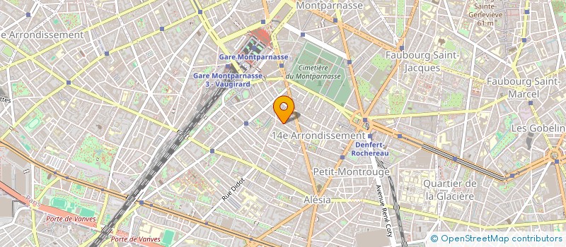 localisation de l'entreprise MONSIEUR GASPARD DUROSELLE  PARIS