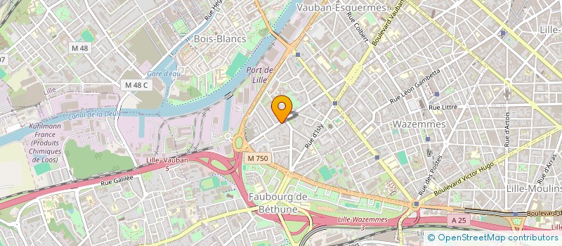 localisation de l'entreprise MONSIEUR GASPARD FIQUET à LILLE