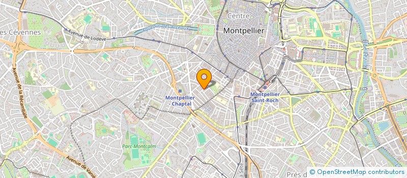 localisation de l'entreprise MONSIEUR GASPARD FLAMANT à MONTPELLIER