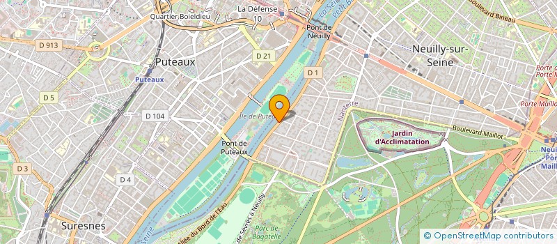 localisation de l'entreprise MONSIEUR GASPARD FOUGEA à NEUILLY-SUR-SEINE