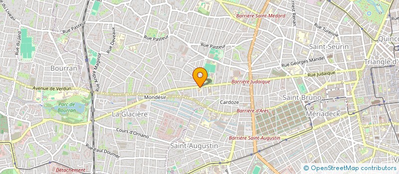 localisation de l'entreprise MONSIEUR GASPARD FOURNIE  BORDEAUX