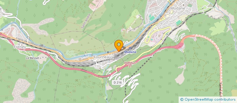 localisation de l'entreprise MONSIEUR GASPARD FRAGALE à MODANE