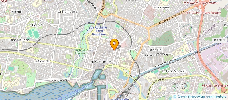 localisation de l'entreprise MONSIEUR GASPARD GASPARD LAFONT  LA ROCHELLE