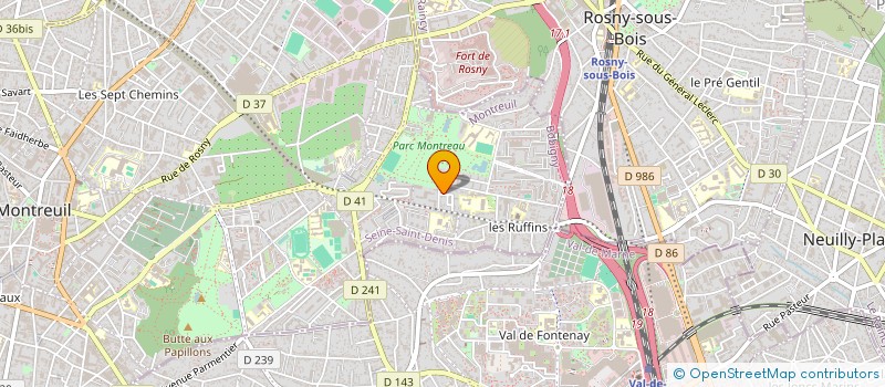 localisation de l'entreprise MONSIEUR GASPARD GOHIN à MONTREUIL