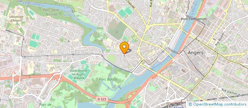 localisation de l'entreprise MONSIEUR GASPARD GOIX  ANGERS