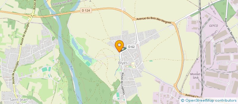 localisation de l'entreprise MONSIEUR GASPARD HERY  BLYES