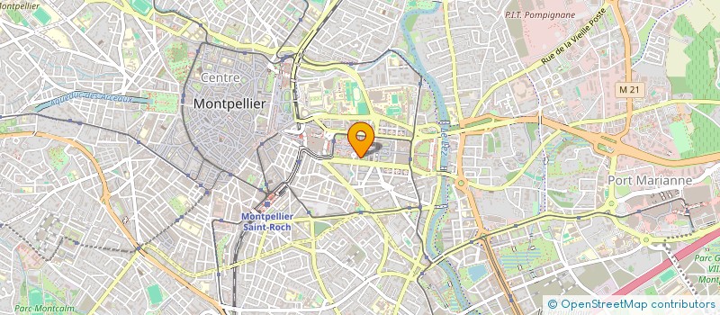 localisation de l'entreprise MONSIEUR GASPARD JEAN à MONTPELLIER