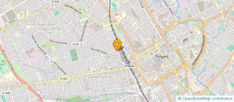 localisation de l'entreprise MONSIEUR GASPARD LE ROUX  TROYES