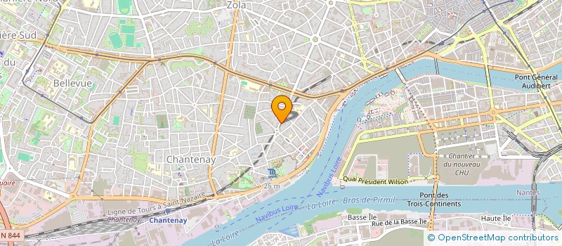 localisation de l'entreprise MONSIEUR GASPARD LEBOT  NANTES