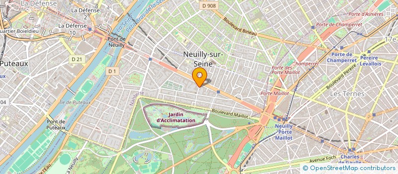 localisation de l'entreprise MONSIEUR GASPARD LOUBATON à NEUILLY-SUR-SEINE