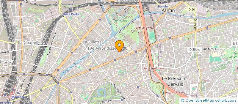 localisation de l'entreprise MONSIEUR GASPARD MALGRANGE  PARIS