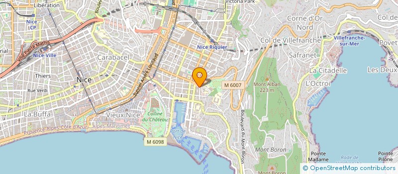 localisation de l'entreprise MONSIEUR GASPARD MANCUSO à NICE