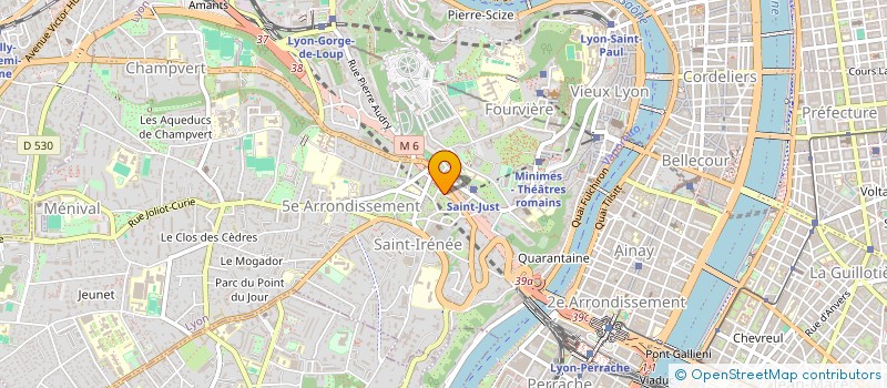 localisation de l'entreprise MONSIEUR GASPARD MARIOTTE GASPARD à LYON