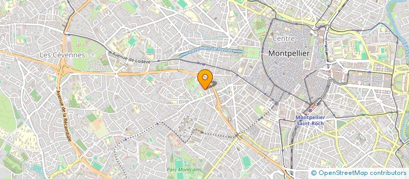 localisation de l'entreprise MONSIEUR GASPARD MICHEL  MONTPELLIER