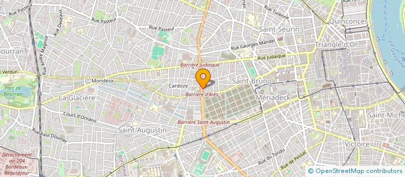 localisation de l'entreprise MONSIEUR GASPARD MORAS à BORDEAUX