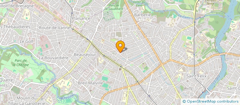 localisation de l'entreprise MONSIEUR GASPARD MOUILLE  NANTES