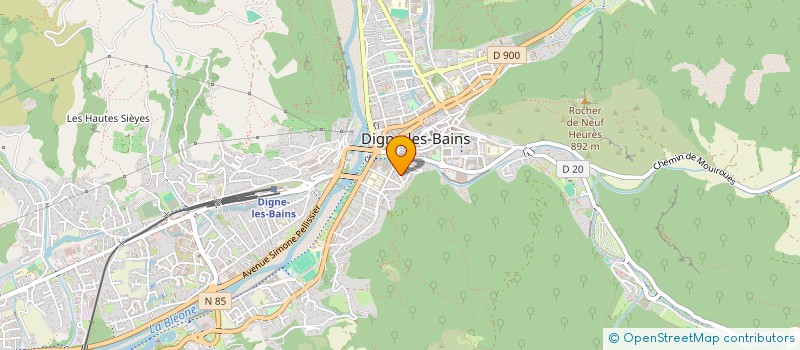 localisation de l'entreprise MONSIEUR GASPARD PASCAL  DIGNE-LES-BAINS