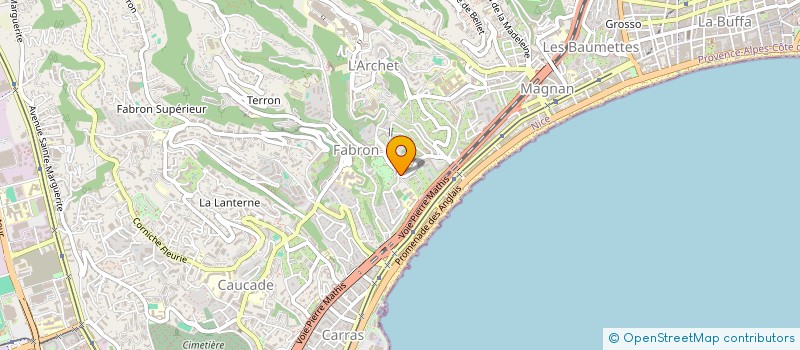 localisation de l'entreprise MONSIEUR GASPARD PIAZZA à NICE