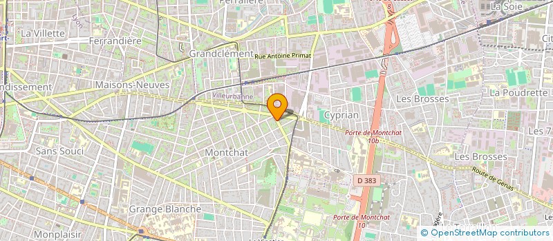 localisation de l'entreprise MONSIEUR GASPARD POUYAU  LYON