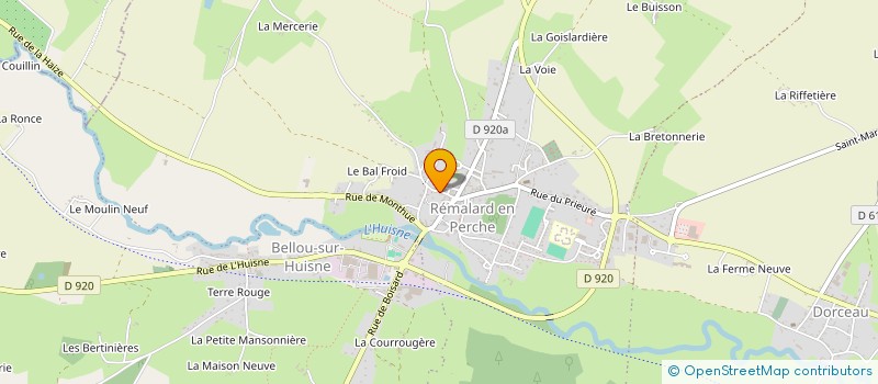 localisation de l'entreprise MONSIEUR GASPARD RONJAT à REMALARD-EN-PERCHE