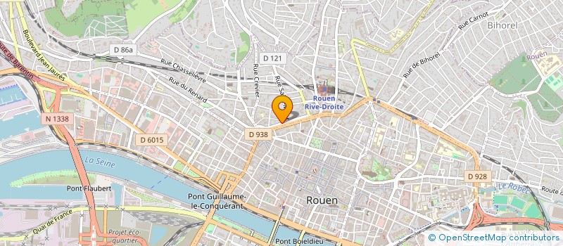 localisation de l'entreprise MONSIEUR GASPARD ROSSI à ROUEN