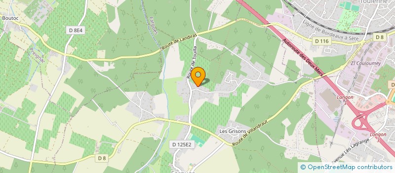 localisation de l'entreprise MONSIEUR GASPARD SANCHEZ  FARGUES