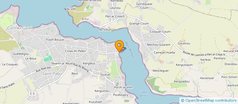 localisation de l'entreprise MONSIEUR GASPARD SCHRICKE  SAINT-PABU