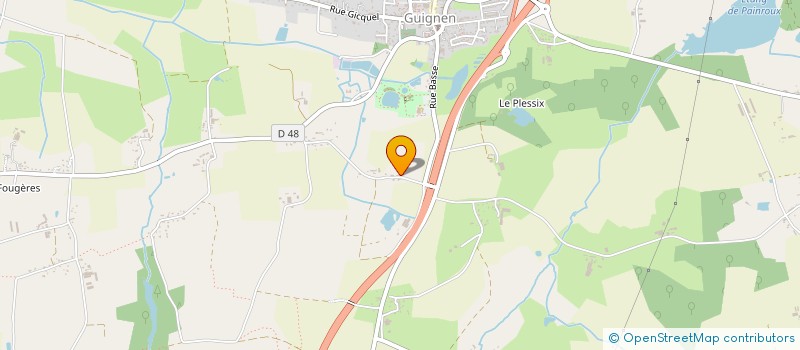 localisation de l'entreprise MONSIEUR GASPARD VERHAEGHE  LOHEAC