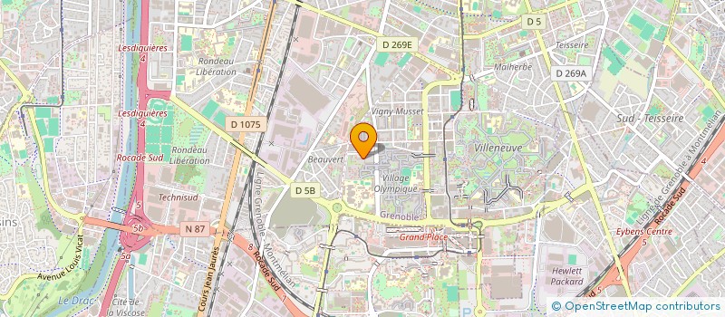 localisation de l'entreprise MONSIEUR GASPARD VIAL à GRENOBLE