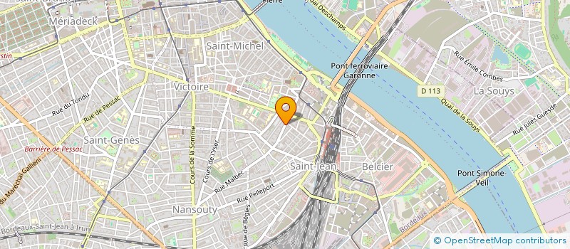 localisation de l'entreprise MONSIEUR GASPARD VISEUX  BORDEAUX