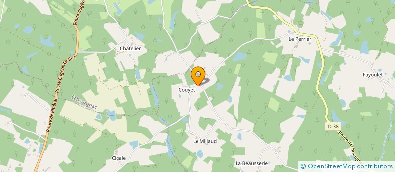 localisation de l'entreprise MONSIEUR GASPARD YVAN à ROUGNAC