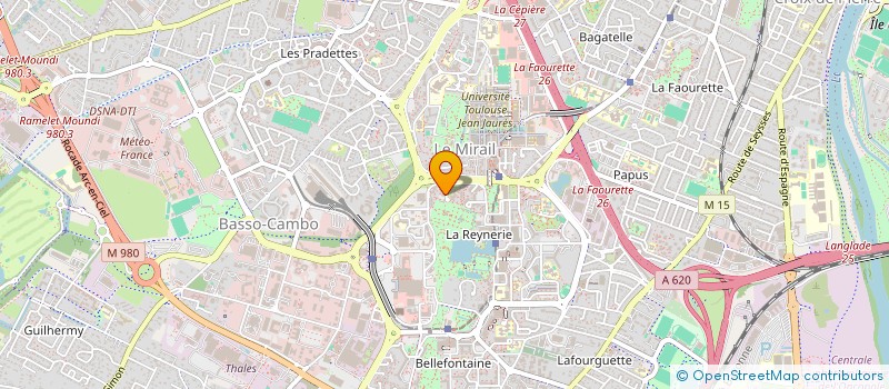 localisation de l'entreprise MONSIEUR GASSIMOU BAH à TOULOUSE