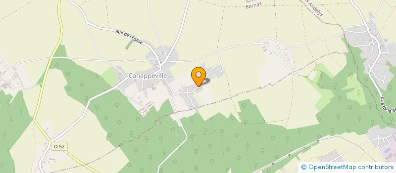 localisation de l'entreprise MONSIEUR GASTON AUZOUX  CANAPPEVILLE