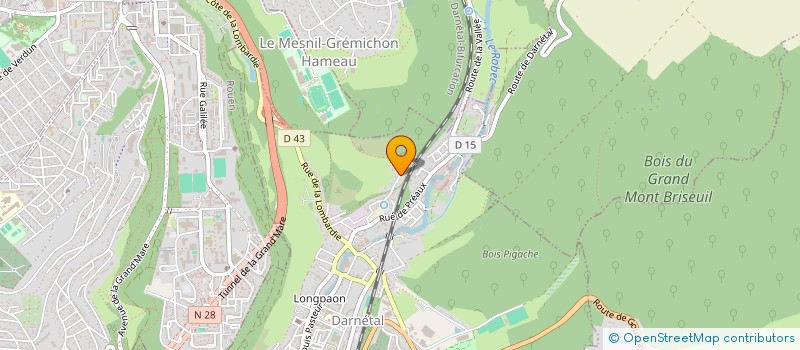 localisation de l'entreprise MONSIEUR GASTON AZEUFACK à DARNETAL