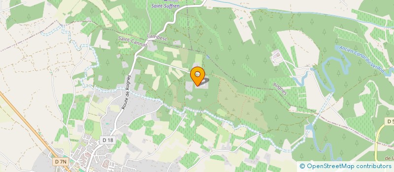 localisation de l'entreprise MONSIEUR GASTON BARBERIS  SAINT-CANNAT