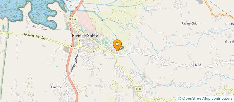 localisation de l'entreprise MONSIEUR GASTON BARRAST à RIVIERE-SALEE
