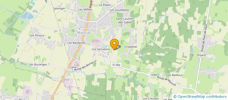 localisation de l'entreprise MONSIEUR GASTON BATAILLARD à MANZIAT