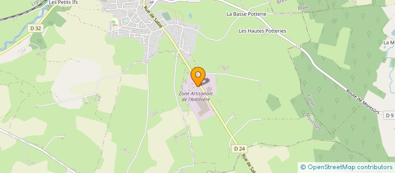 localisation de l'entreprise MONSIEUR GASTON BECHE  GESNES